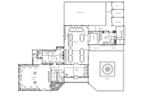 studio 89 salon space plan by g cube studios bangalore