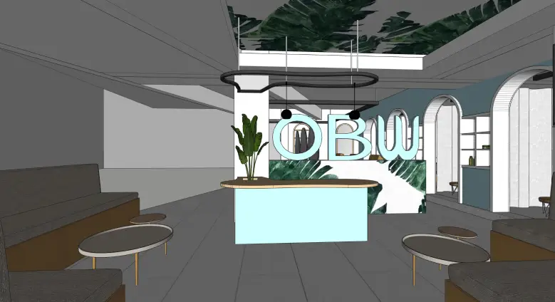 obw salon interiors by g cube studios