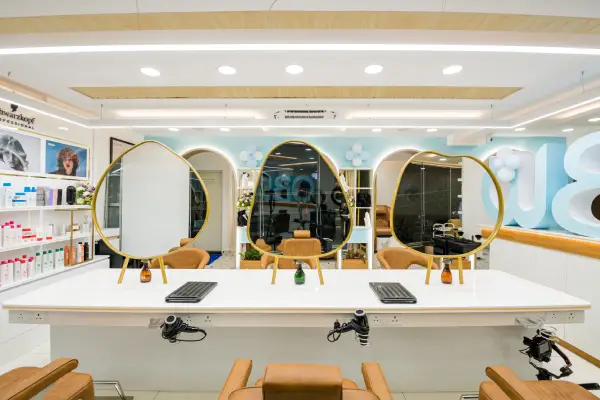 obw salon interiors by g cube studios