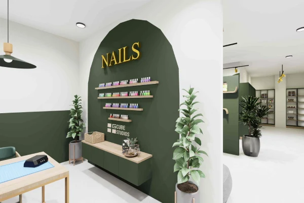 xanadu Salon interiors by g cube studios