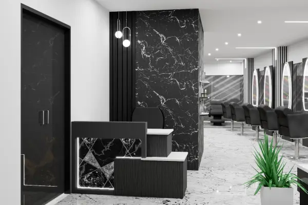 Studio 05 Salon interiors by g cube studios