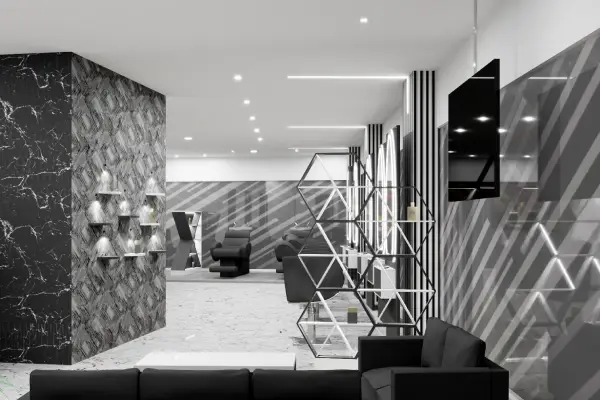 Studio 05 Salon interiors by g cube studios