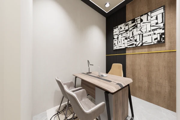 the glam luxe salon interiors by g cube studios