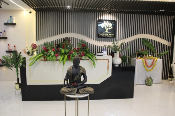 Therapy Tree Salon interiors by g cube studios